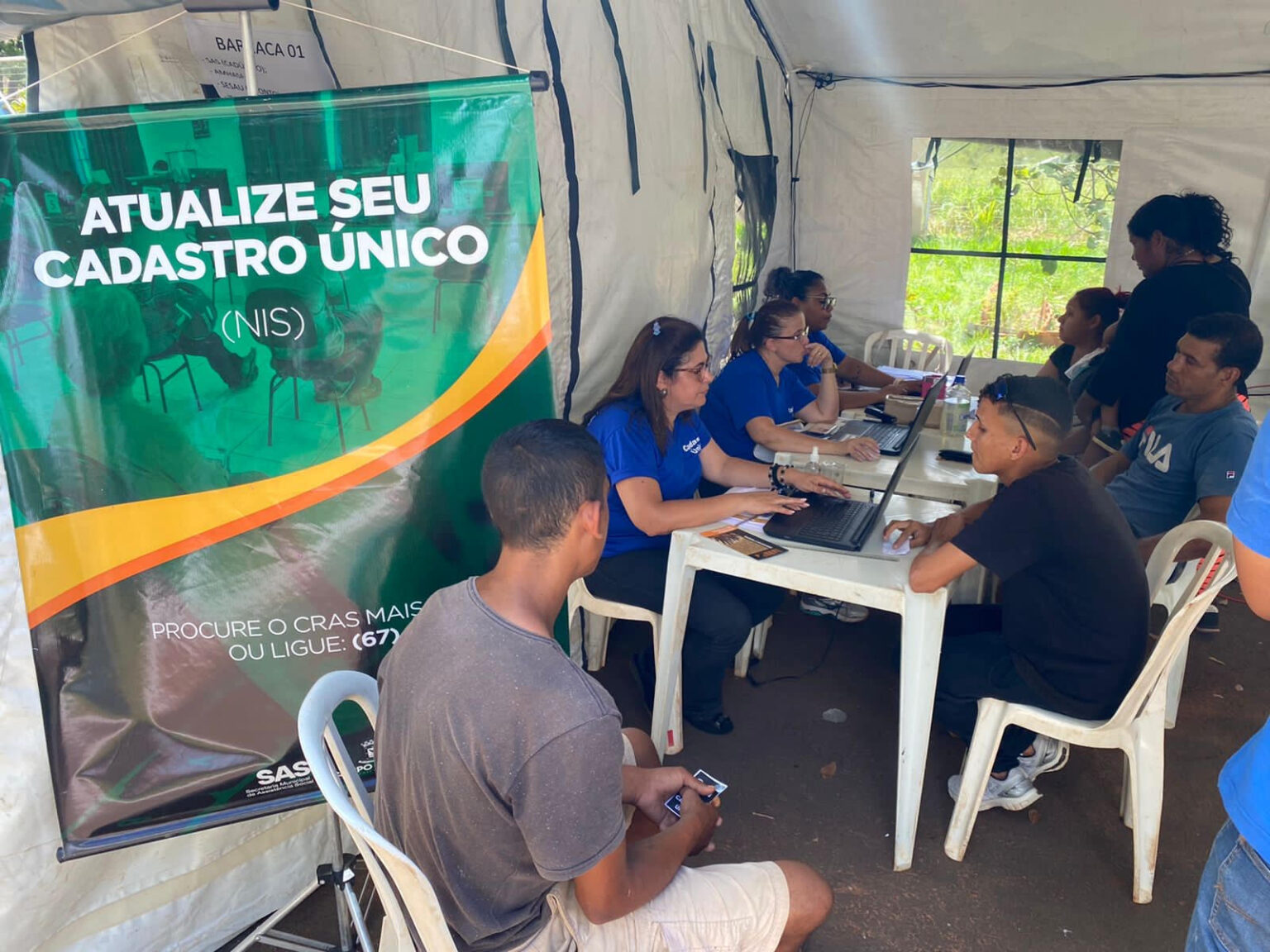 SAS participa de evento com mais de 40 serviços voltados à população em situação de rua