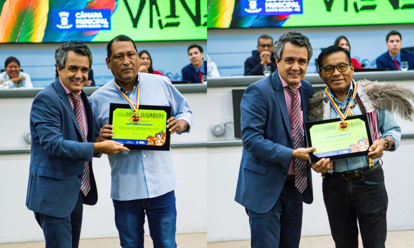 Indígenas homenageados por Landmark celebram visibilidade e respeito à luta dos povos originários