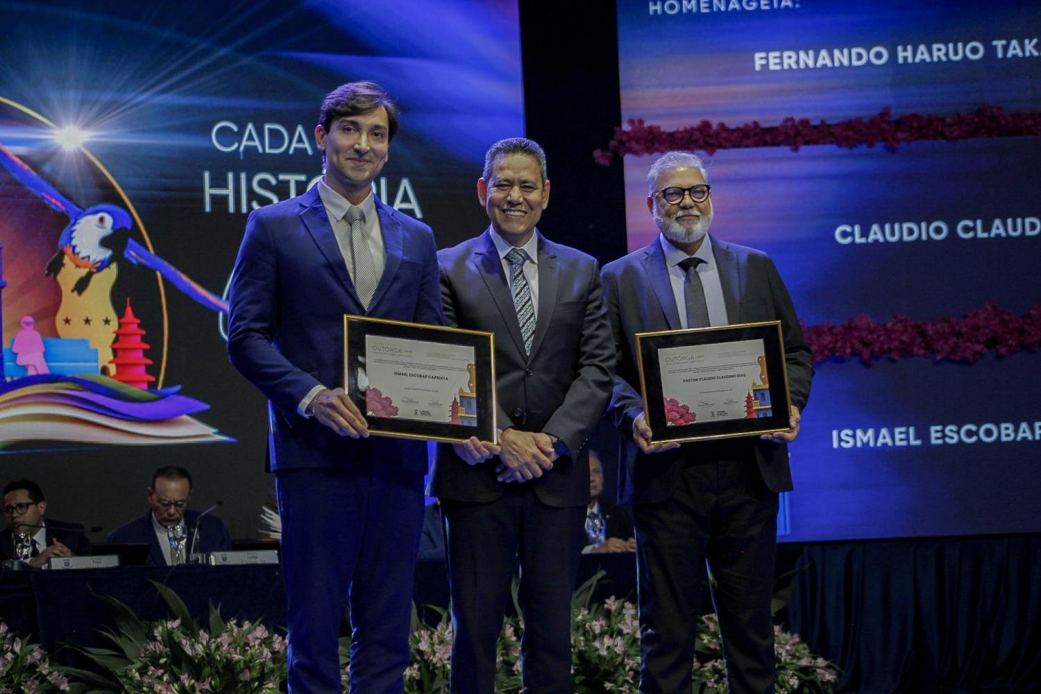 Vereador Clodoilson Pires homenageia personalidades que contribuem para o desenvolvimento de Campo Grande