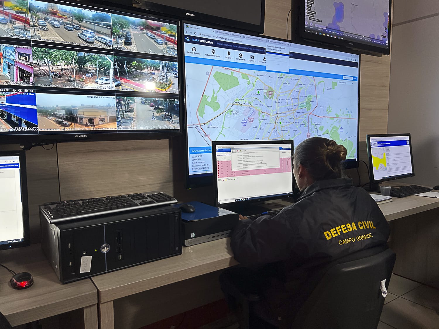 Defesa Civil alerta para risco de tempestade nesta quinta (10)