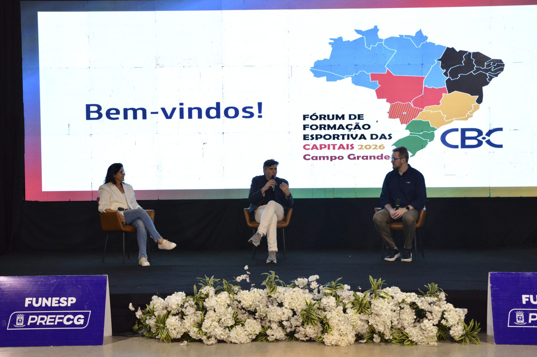 Campo Grande sedia Fórum Nacional de Formação Esportiva 