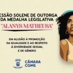 Câmara promove solenidade para homenagear comunidade LGBTQIA+