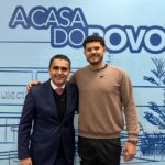 Atleta sul-mato-grossense que atua na Europa visita Herculano Borges e agradece apoio recebido após lesão